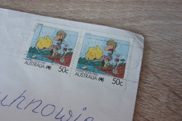 znaczek pocztowy australia mining  1988