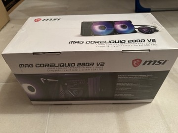 MSI MAG Coreliquid 280R V2 2x140mm Core liquid