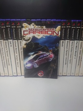 Need for Speed Carbon PL KSIĄŻECZKA MANUAL PS2