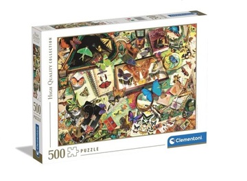 Puzzle 500 The Butterfly Collector Clementoni