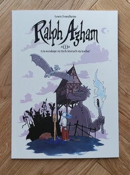 Komiks Ralph Azham t.1 Trondheim AUTOGRAF SZKIC