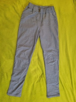 Legginsy jeansowe 164