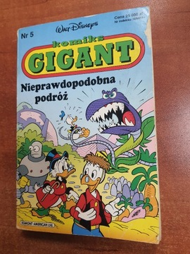 KOMIKS GIGANT NR 5 Z PIERWSZEJ SERII 1993 