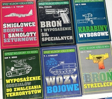 SPRZĘT WOJSKOWY KOŃCA XX wieku 6 książek BELLONA