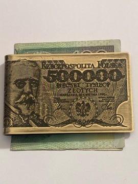  Klips do banknotów kolekcjonerski Gyges