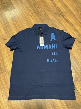 Koszulka polo Armani Exchange