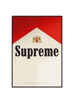 Plakat A3 42x30 Supreme Y2K do pokoju