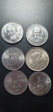 Indie 1 rupia - zestaw monet