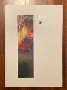 Prospekt BMW 7er Reihe E38