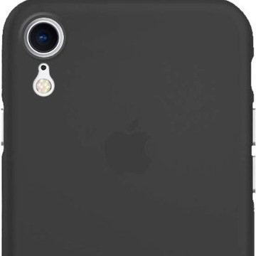 Etui iPhone XR czarne Hama Black Rock Ultra Thin