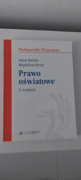 Książka Prawo Oświatowe