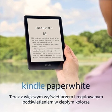 Czytnik Kindle Paperwhite 5 NOWY 16GB - Bez Reklam