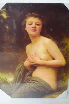 William Bouguereau-Poranna bryza1886,reprodukcja .