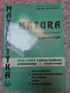 Matura w nowej formule z matematyki. Alicja Cewe