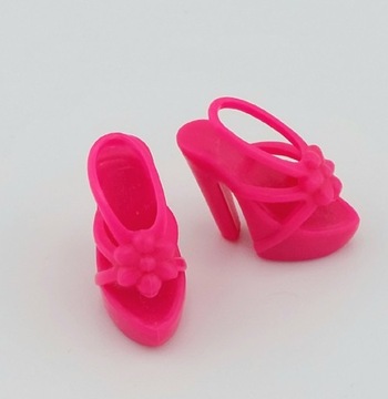 Buty dla lalki Barbie Standard i Curvy koturna