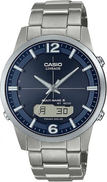 Zegarek Casio LCW-M170D-2AER TYTAN SOLAR RADIO czyli MULTI BAND 6 SZAFIR