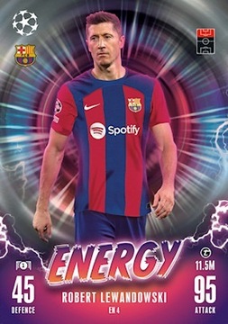 LEWANDOWSKI # 4 ENERGY MATCH ATTAX 2023/24