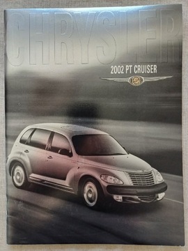 Prospekt Chrysler 2002 PT Cruiser. UNIKAT