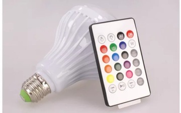 Żarówka LED bluetooth z głośnikiem