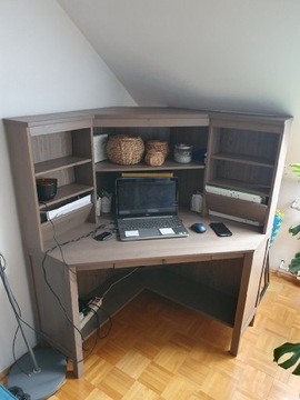 Biurko narożne ikea hemnes 