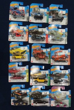 HOT WHEELS samochodziki nowe zestaw nr 2/4