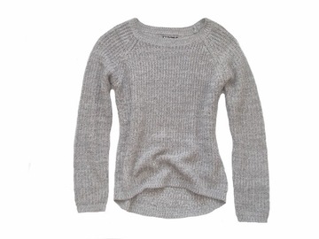 Cropp sweter sweterek szary melanż.158-164(S)