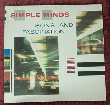 SAMPLE MINDS Sons And Fascination LP 1981r EX/EX+