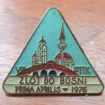 PTTK 1976 PRIMA APRILIS - Zlot do Bośnii Sarajewo