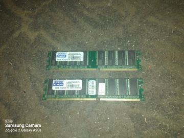 Pamięć RAM 2 x 512Mb