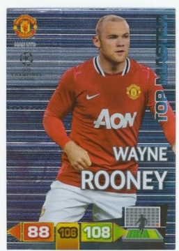 PANINI CHAMPIONS LEAGUE 11/12 ROONEY MAN UTD 