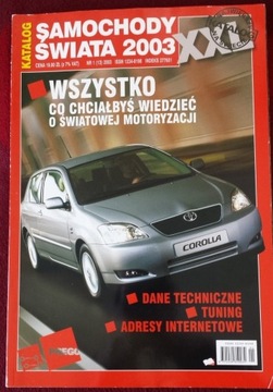 Katalog Samochody świata 2003