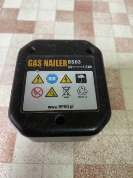 Bateria B.PRO BS03 6V BPRO GAS NAILER