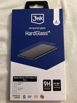 Szkło hartowane 3mk iPhone 13 Pro Max 14 Pro