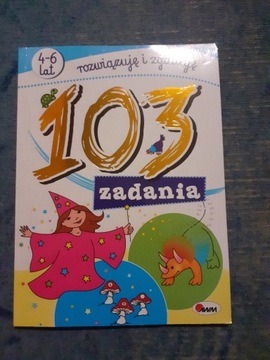 Książeczka dla dzieci (4-6 lat) "103 zadania"