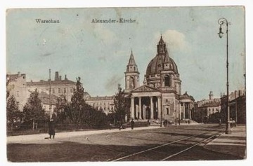 Warszawa Plac Trzech Krzyży 1917 r