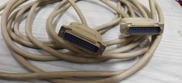 Kabel LPT 25pin. Męski.