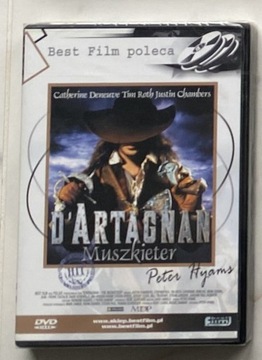 D'artagnan Muszkieter DVD nowa folia