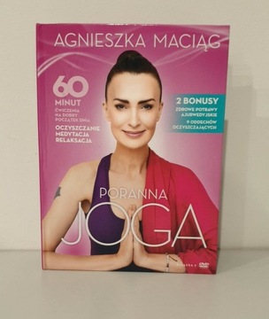 DVD Agnieszka Maciąg Poranna joga DVD Nowa