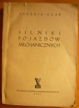 Silniki pojazdów mechanicznych - Clar 1946