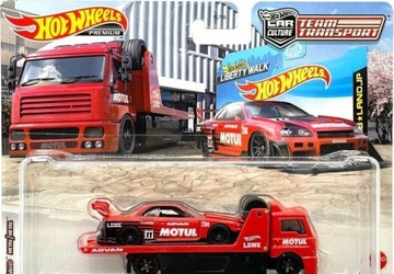 Hot wheels Nissan Skyline team transport premium