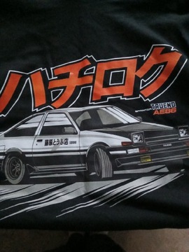 T shirt męski Toyota AE86 Trueno 