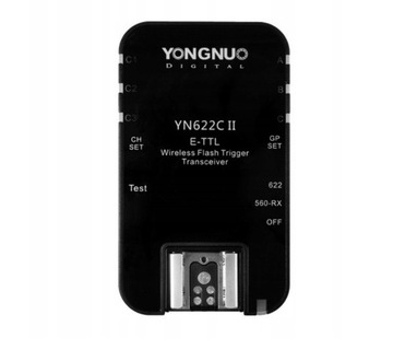 Wyzwalacz Yongnuo radiowy YN622C II czarny