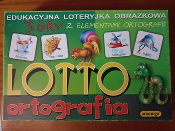 Lotto Ortografia – gra edukacyjna dla dzieci 