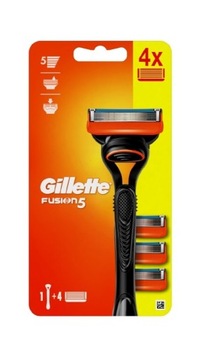 Maszynka Gillette Fusion 5 + 4 wkłady