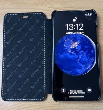 iPhone Xs, Space Grey, 64GB - polski + nowe ETUI