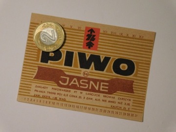 Browar Zarszyn Piwo Jasne 1966