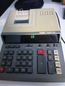 Kalkulator MBO 1980 PD retro 