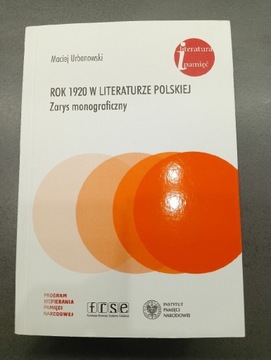 Rok 1920 w literaturze polskiej zarys monograficz