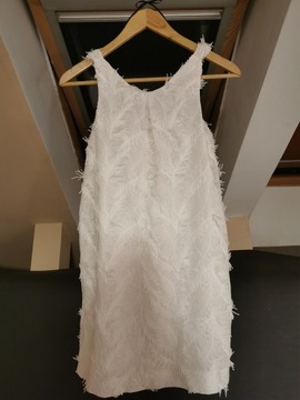 Sukienka biała ZARA r.152 11-12 lat