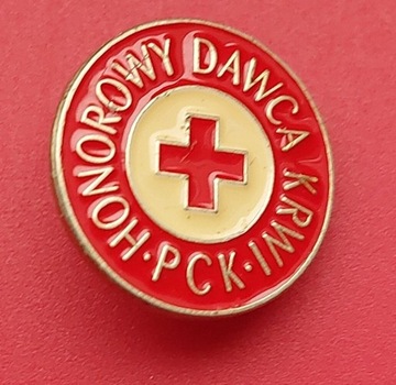 Odznaka Honorowy Dawca Krwi PCK